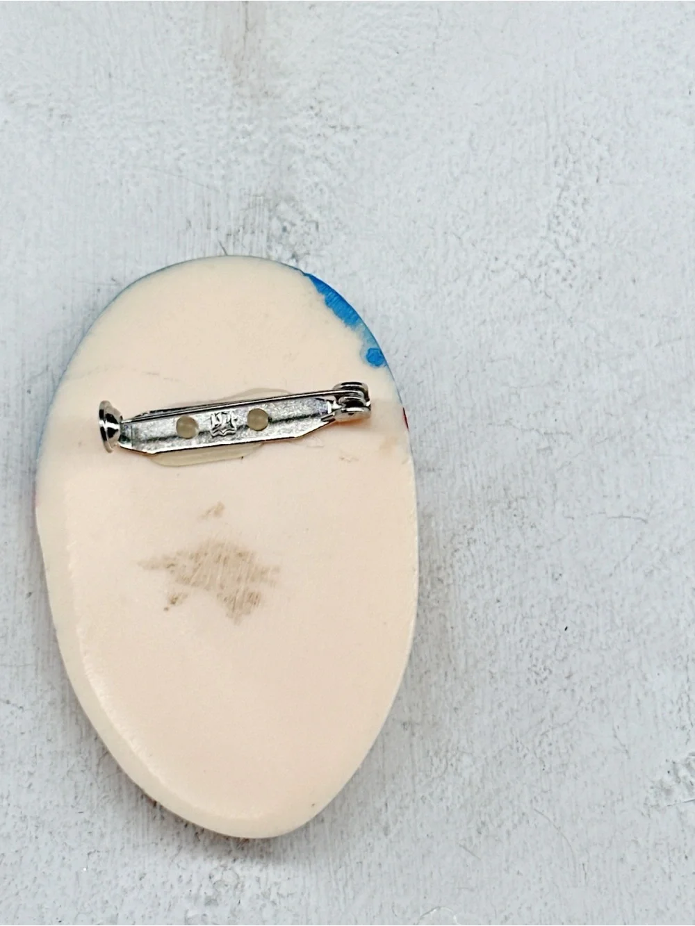 333u. Plastic Creepy Pirate Brooch